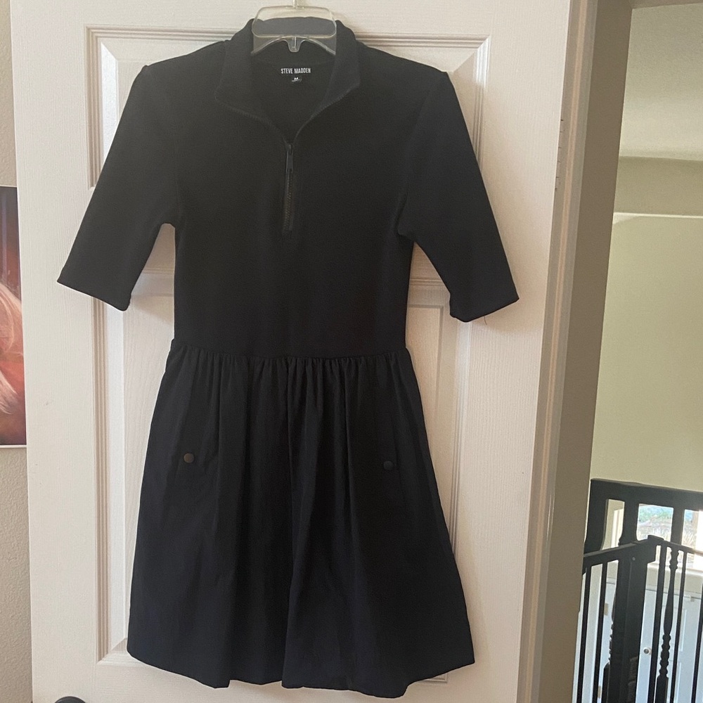 Steve Madden Black Casual  Dress